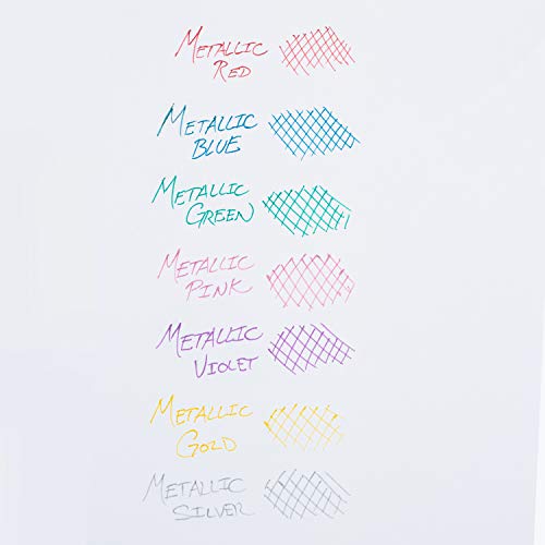Pentel Sunburst Bolígrafos Gel Metálico Pack 3 miniatura 5
