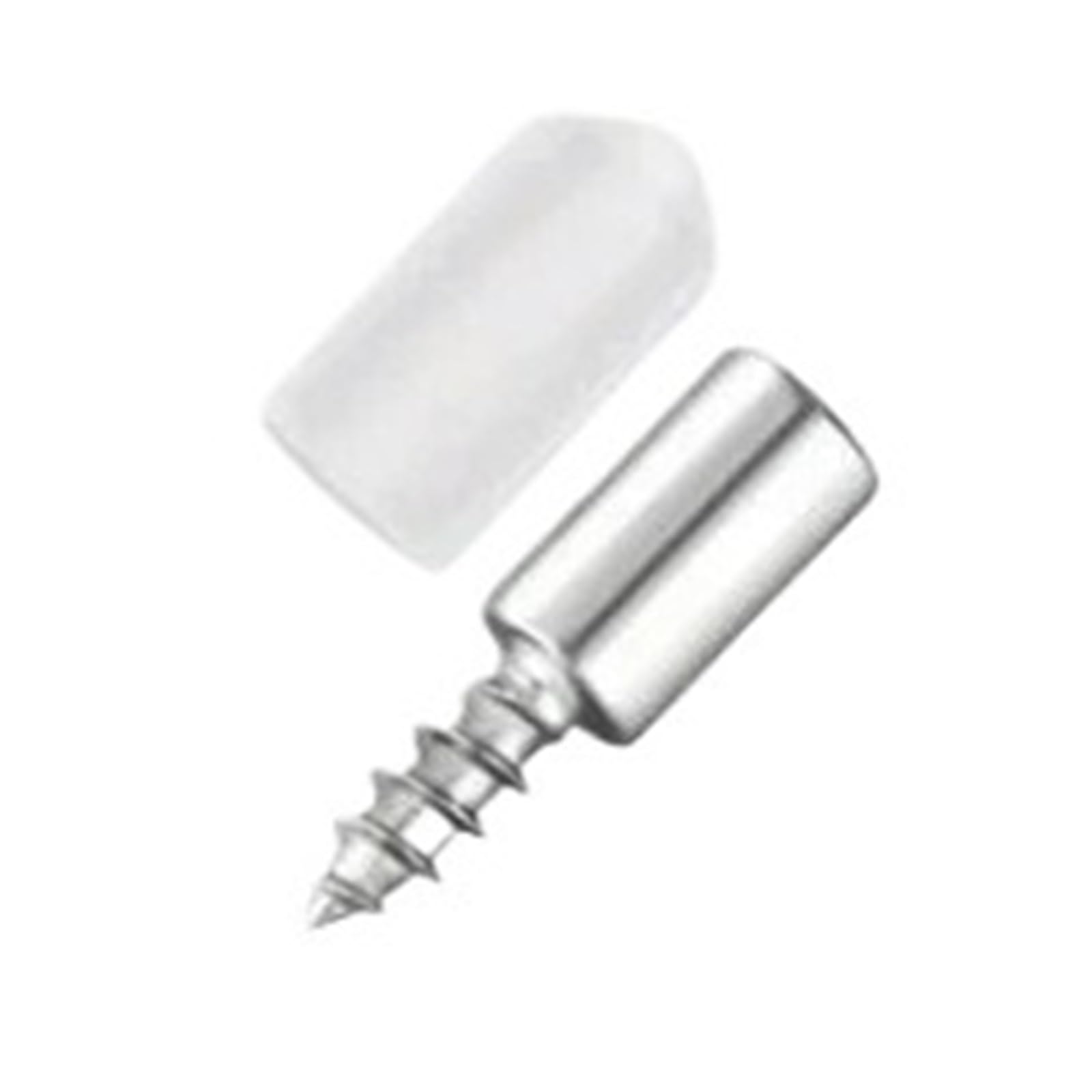 Tazyyzuu 8Pcs Self-Tapping Cross Screw Shelf Bracket Steel Pin Fixed Support For Cabinet 1/8/20/40 Pcs(8Pcs)