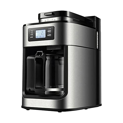 cvhtroe Espresso-Kaffeemaschine mit schäumendem Milchschaumstab, 1000 W Hochleistungs-Auslaufsichere 1,2-l…