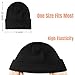 NPJY Unisex Beanie for Men and Women Knit Hat Winter Beanies Black