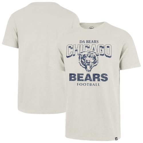 47 Men's Natural Chicago Bears Head On Scrum Slub T-Shirt