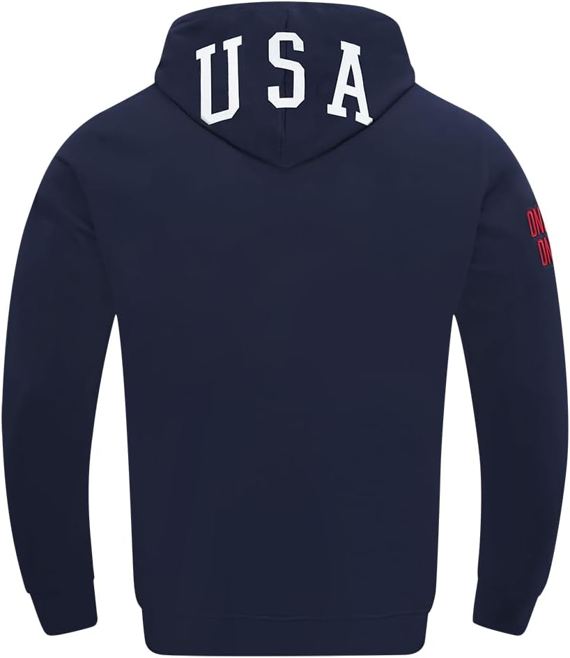 Pro Standard Men's Ussf Classic Chenille Standard Double Knit Pullover Hoodie - Image 2