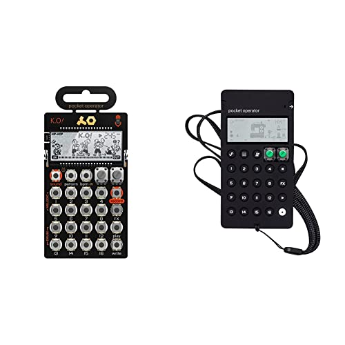 Teenage Engineering PO-33 K.O Caja de ritmos y Sampler & Operador de bolsillo, negro, tamaño único Cover