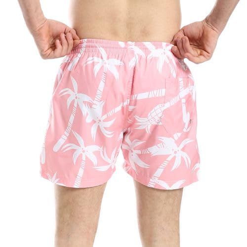 PAVONE men wear Men Self Pattern Trendy Swim Shorts L Multicolour-274-Multicolor-L