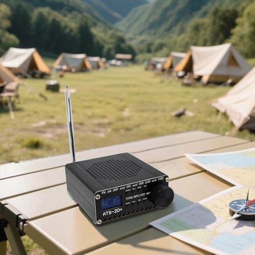 Receptor Estéreo Portátil Ats-20 Plus Radio Am Fm Onda Corta miniatura 3