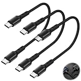 【Résistance Supérieure】Fabriqué en nylon tressé de qualité supérieure avec des extrémités en alliage d'aluminium, ce cordon usb c vers usb c résiste à plus de 10 000 torsions. Ce cable usb c vers usb c est conçu pour durer sans s'effilocher, conservant une connexion stable même après une utilisation intensive quotidienne. La robustesse des matériaux garantit que votre investissement perdure au fil des années et des déplacements répétés.