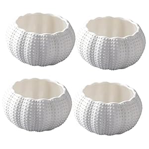 Kreative Keramikteller & Schalen für Snacks Aufbewahrung und Kaviar – Einzigartiges Seeigel-Design Dessertschalen & Gewürzhalter – perfekt für Unterhaltung und Heimdekoration