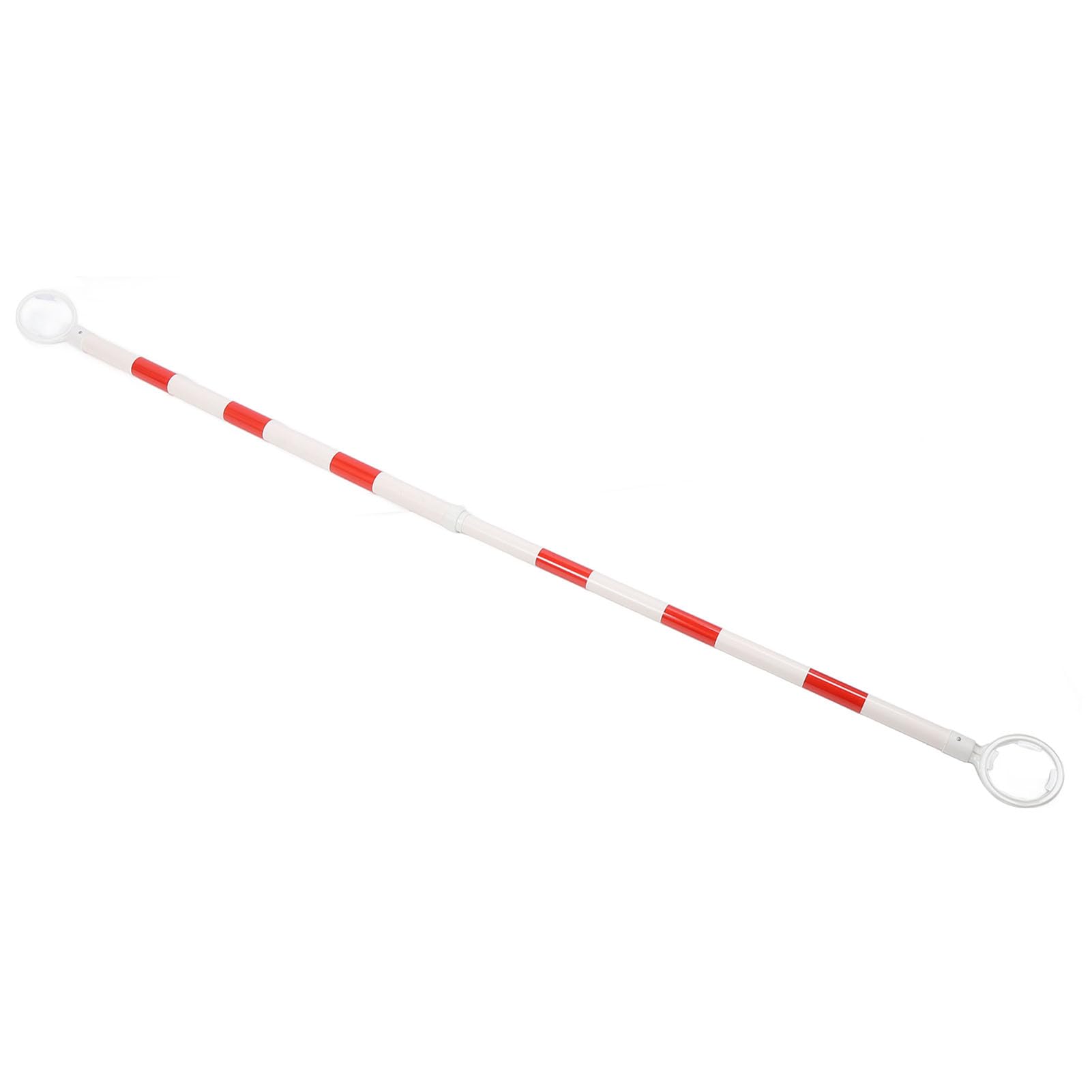 Dilwe Barra de Cono Retráctil Barra de Cono de Tráfico Expandible de Plástico Diseño Reflectante Divisor de Advertencia Ajustable de 37,8 a 70,9 Pulgadas para Estacionamientos Áreas de Peligro para