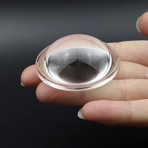 Optyczne szklane soczewki wypukły obiektyw optyczny do latarki LED, projekcja światła 15 20 23 28 30 34 44 50 52 mm 53 57 mm (OD20mm H7,5)