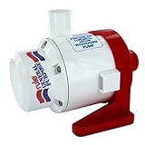 Rule 17A Marine Rule 3800 Marine General Purpose Centrifugal Pump (3800-GPH, 12-Volt) , White/Red