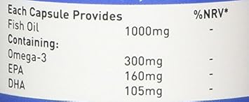 Valupak Omega-3 Fish Oil 1000mg - 30 Capsules