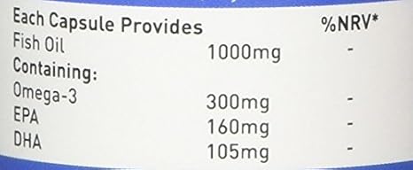 Valupak Omega-3 Fish Oil 1000mg - 30 Capsules