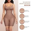 FeelinGirl-Womens-Seamless-Shapewear-Tummy-Control-Body-Shaper-Comfortable-for-Woemn-Under-Dress FeelinGirl Faja Shapewear Firm Control Butt Lifter Body Shaper Waist Shaper Bodysuit for Women Beige L