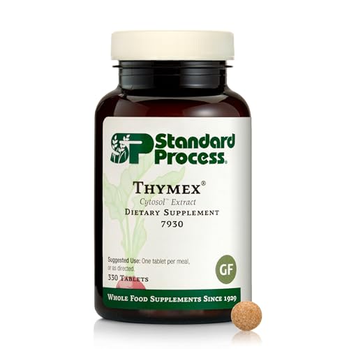 Standard Process Thymex Cytosol Extract Dietary Supplement - Gluten-Free Non-Dairy & -Soy - Immune System Health Supplement - 330 Tablets