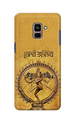 Image of PRINTFIDAA Lord Shiva As Nataraj Printed Designer Hard Case for Samsung Galaxy A8 Plus (2018), A730F, A730F / DS Back Cover -(e) RPM1004