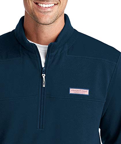 Vineyard Vines 1K2113-410 Mens Collegiate Shep 1/4-Zip Pullover Shirt thumb #6