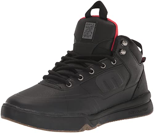 Etnies Herren Jermey Jones Winterized Mid Top Shoe Skate, Schwarz/Schwarz Gummi, 42 EU