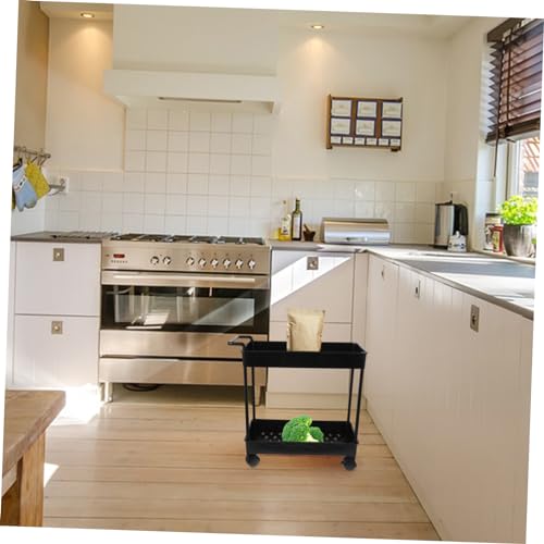 Zerodeko estante armazenamento de banheiro carrinho de armazenamento prateleira ouropel suporte para