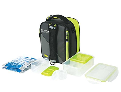 Arctic Zone 1 ultra Lunch Box, Expandable, Black/Gray - Thumbnail 4