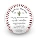 VANLOVEMAC Baptism Gifts for Boys Easter Basket Stuffers Baseball Gift for Boys 8-12 Catholic Religious Baseball Christening Gifts for Son Grandson Godson End of Season Baptism Decorations Birthday