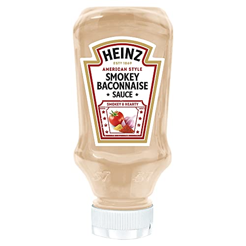 Heinz Salsa de baconesa ahumada estilo americano, 220 ml,