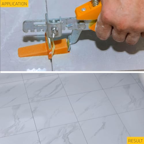 Image of SIKA - Clip for Tile - Sika Tile Leveling Base Clip 1.0mm - Prevents Movement During Mortar Laying - for Floor and Wall - Size 1.0mm