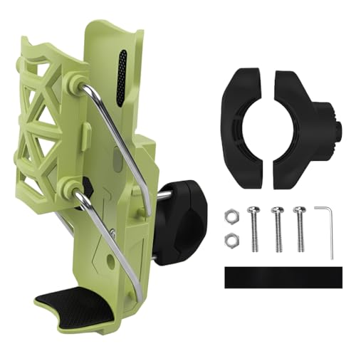 Image of STHIRA Riding Water Bottle Holder, Adaptive Folding Bottle Holder for Motorcycle, Durable Nylon Material, 360 Rotatable Angle Design, Bike Motorcycle Water Bottle Holder Accessory