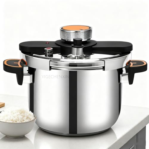 Olla a presión de acero inoxidable 6L