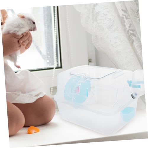 Toddmomy Gaiola externa para hamster gaiola externa para animais de estimação gaiola de mouse para r