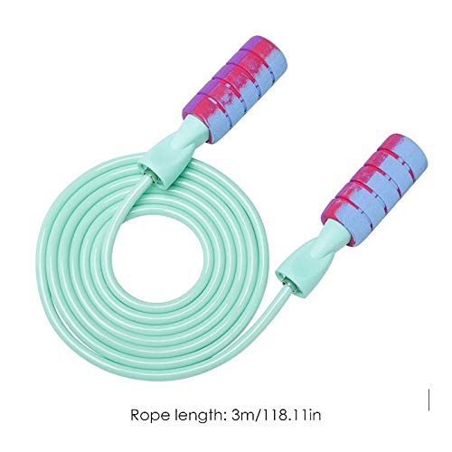 Comba Crossfit Cuerda de Salto Cuerda sin Cable Salta Multifuncional Profesional Gimnasio Saltar Cuerda Perder Peso Equipo de Fitness con Bola inalámbrica (Color : A)