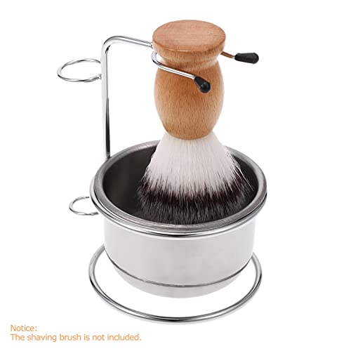 Support brosse de rasage pour un rituel barbier à la maison