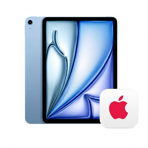 Image of Apple 2026 11-inch iPad Air (Wi-Fi, 128GB,) - Blue (M4) with Protect+ with Apple Care Services