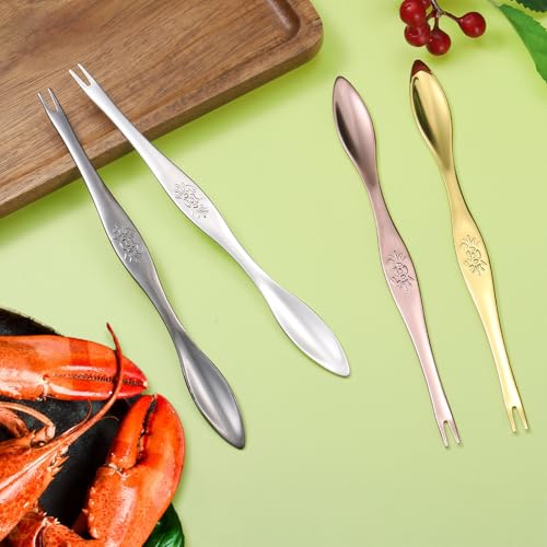 Fourchette à crabe pour décortiquer facilement les fruits de mer