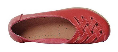 Image of VenusCelia Women's Braided-Nests Walking Flat Loafer