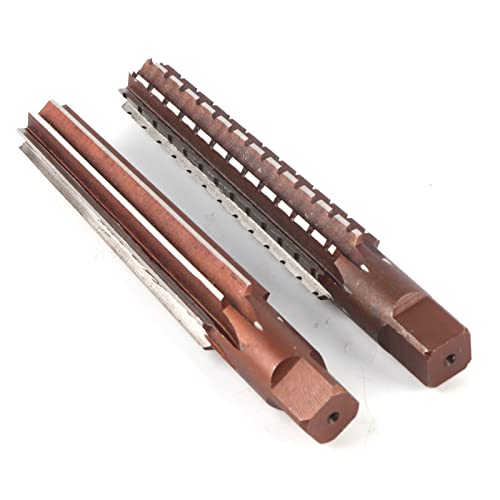 Alargador de Fresamento, 2 Peças HSS MT3 Cone Fino/áspero Conjunto de Ferramentas de Corte, Aço de A