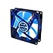 Gelid fn-fw09-20-b wing9 uv blue 92mm case fan with 3 pin connector gamer fan