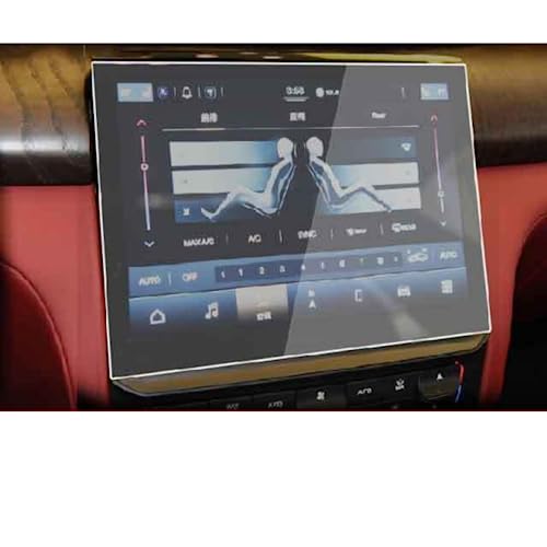 Film de protection en verre trempé pour écran LCD navigation GPS voiture Maserati