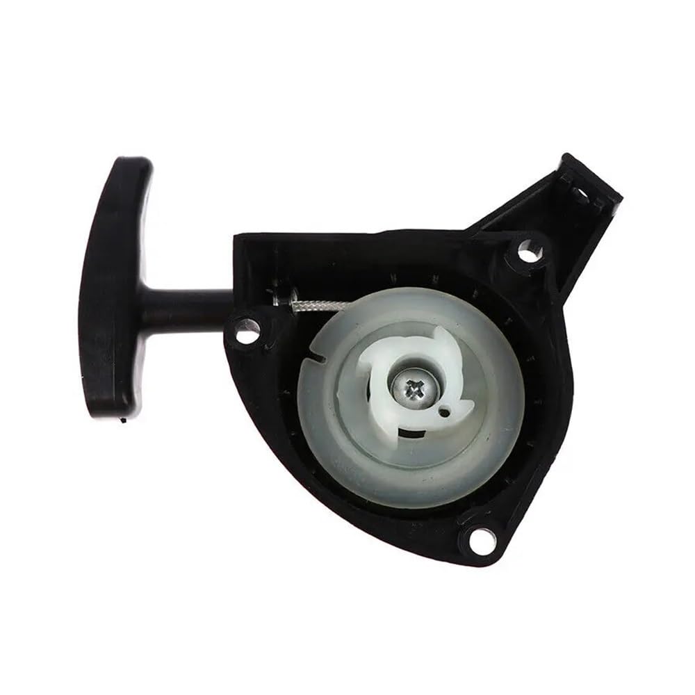 Arrancador de Retroceso para cortacésped, Compatible con Motor TU26 de 2 Tiempos, polea de Arranque para desbrozadora, Accesorios para Herramientas eléctricas de jardín