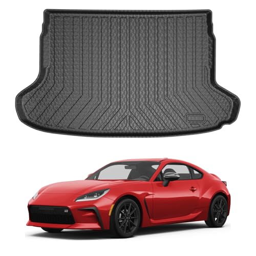 Image of Mixsuper Cargo Liner for 2022-2025 Toyota GR86 / Subaru BRZ All Weather Cargo Mat Rear Trunk Liner Tray Black