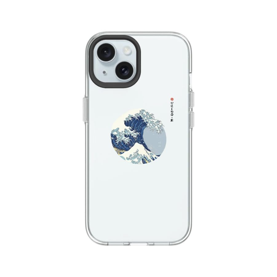 Coque iPhone 15 qui ne jaunit pas RhinoShield Clear haute transparence solide