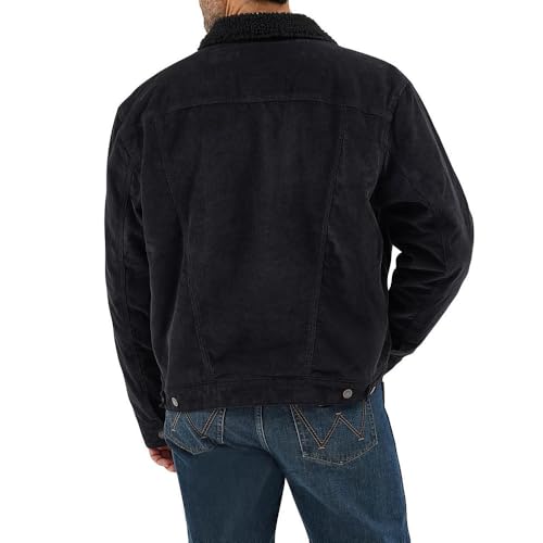 Wrangler Men's Caviar Sherpa Lined Corduroy Jacket3