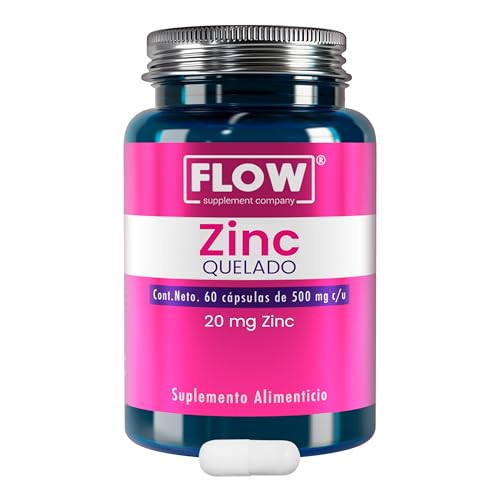 complemento de zinc Marca FLOW SUPPLEMENT COMPANY