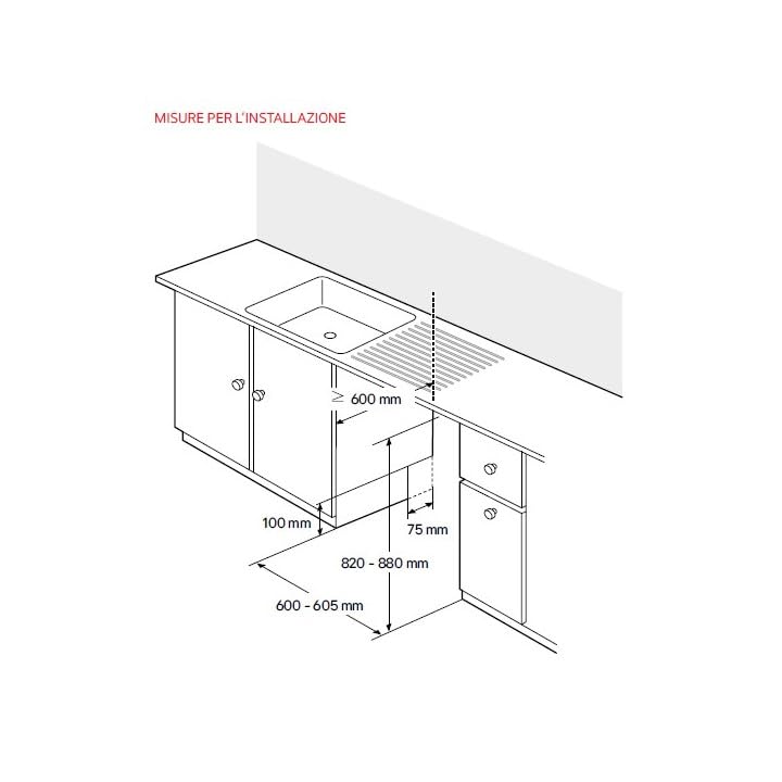 LG DB976TKS LAVASTOVIGLIE QUADWASH INCASSO 14 COPERTI VAPORE WIFI INOX CE A
