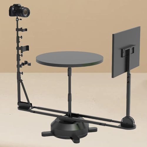 Generisch Plataforma giratoria para fotografía y vídeo, mecanismo giratorio manual, capacidad de carga de hasta 50 kg