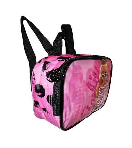 Kit Mochila Infantil Barbyye Filme Meninas Escolar Rodinhas