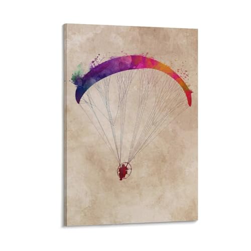 Poster parapente wall art poster scroll canvas painting de 30x45cm - 5