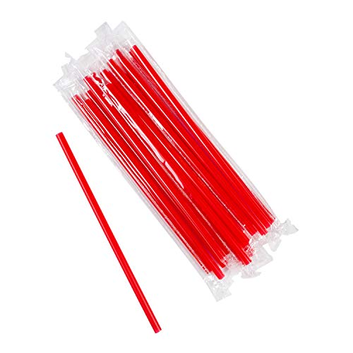 Pitillos rojos gigantes 9 pulgadas AmerCare pack 7200 miniatura 3