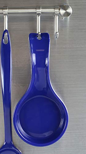 Calypso Basics By Reston Lloyd Durable Plastic Spoon Rest, Indigo #TOP4