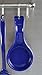 Reston Lloyd Kitchen Counter Utensil Spoon Rest, Ladles, Spaghetti Forks, & Spatulas, Durable BPA-Free Plastic – Dishwasher Safe, Décor, Space Saving Hanging Hole on Handle, Indigo