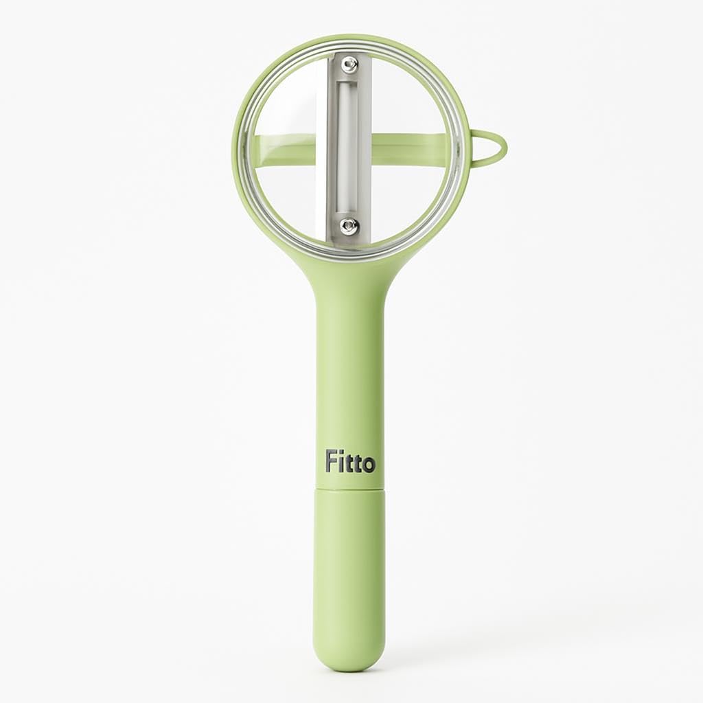 – Ergonomic Peeling Knife - Green & Transparent